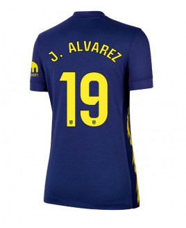 Günstige Atletico Madrid Julian Alvarez #19 Auswärtstrikot Damen 2025-26 Kurzarm